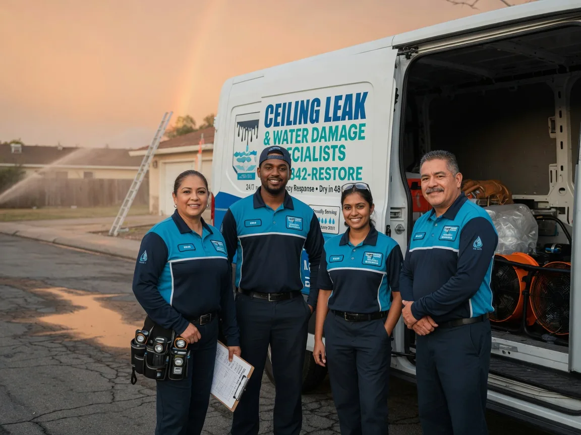 Ceiling Leak Cleanup company in Buncombe, IL